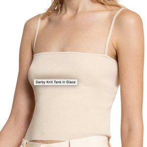 A.L.C. Darby Knit Tank (White)